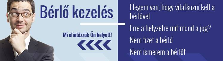 Bérlő kezelés